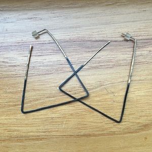 Designer Square Modern Earrings